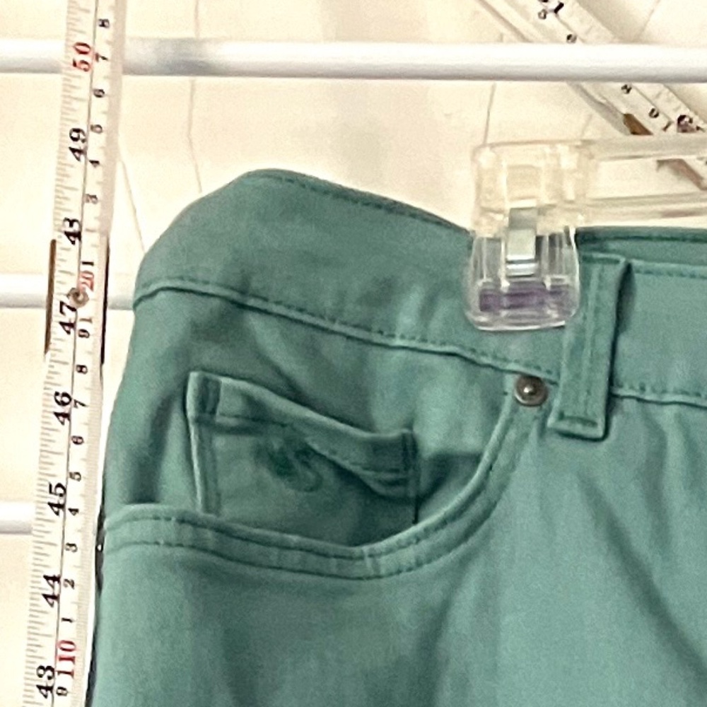 Gloria Vanderbilt Amanda jeans, sage-y green, 16